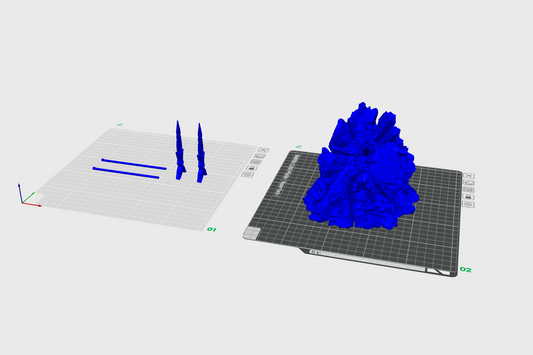 The Fallen Warrior - 3D Printable Pen Holder and Desktop Decor STL File