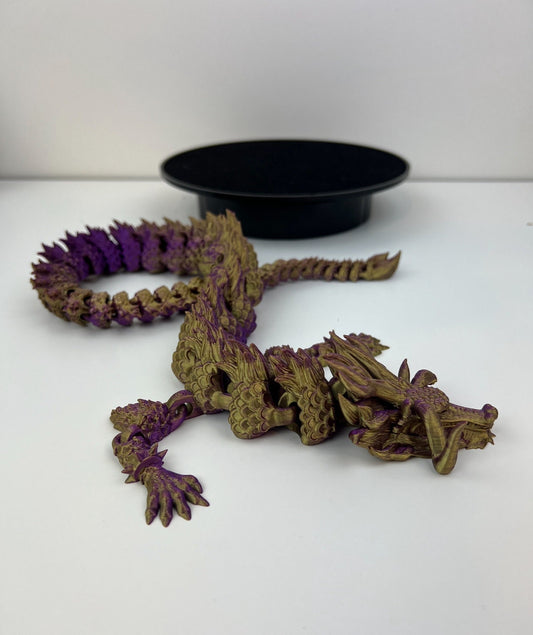 Kaido Dragon - 3D Printed Articulated Dragon Toy - Fantasy Collectible - Fidget Toy