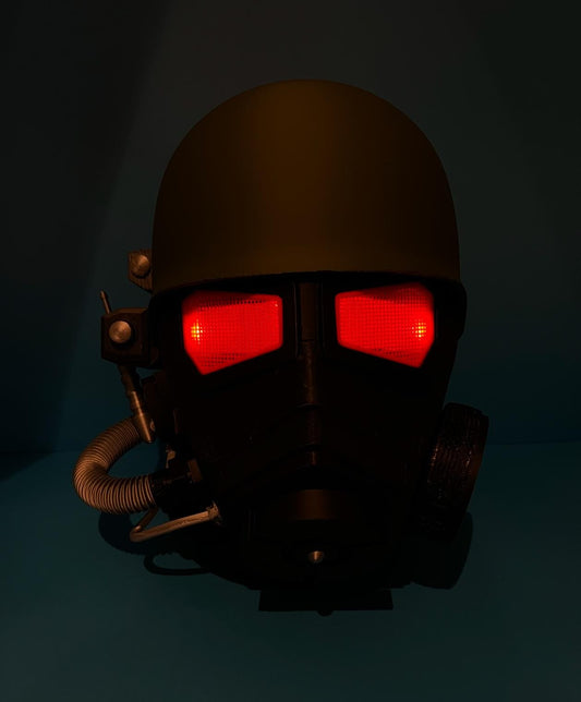 NC-R Vete-ran Ranger Helmet – 3D-Printed Post-Apocalyptic Cosplay Helmet with Customizable Fit