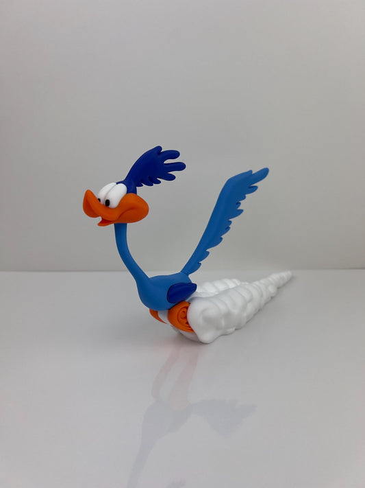 Road Run-ner & Wi-le E. Coyote Collectible Figures – Classic Cartoon Statues