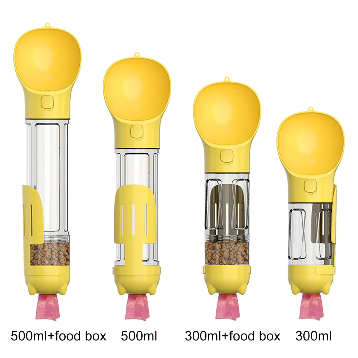Portable Dog Water Bottle and Food Feeder - WaeW