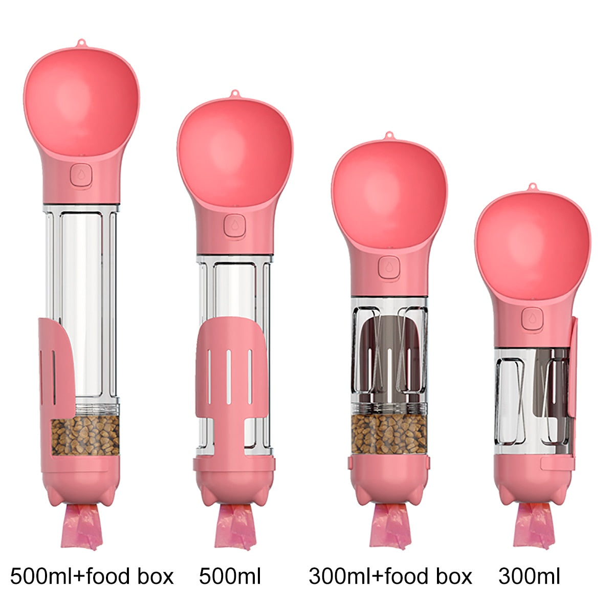 Portable Dog Water Bottle and Food Feeder - WaeW