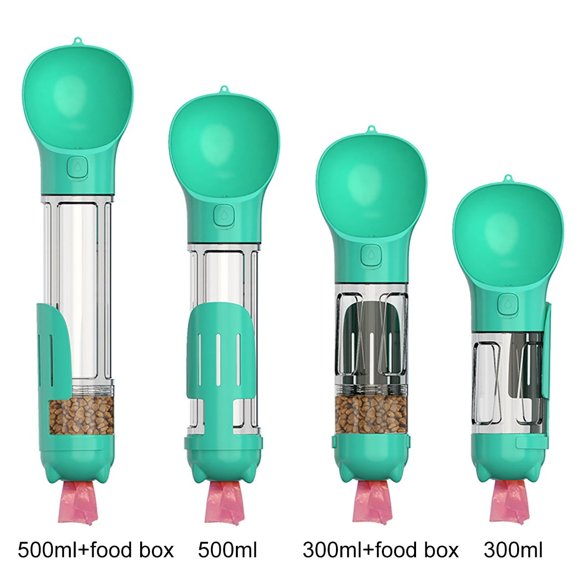 Portable Dog Water Bottle and Food Feeder - WaeW