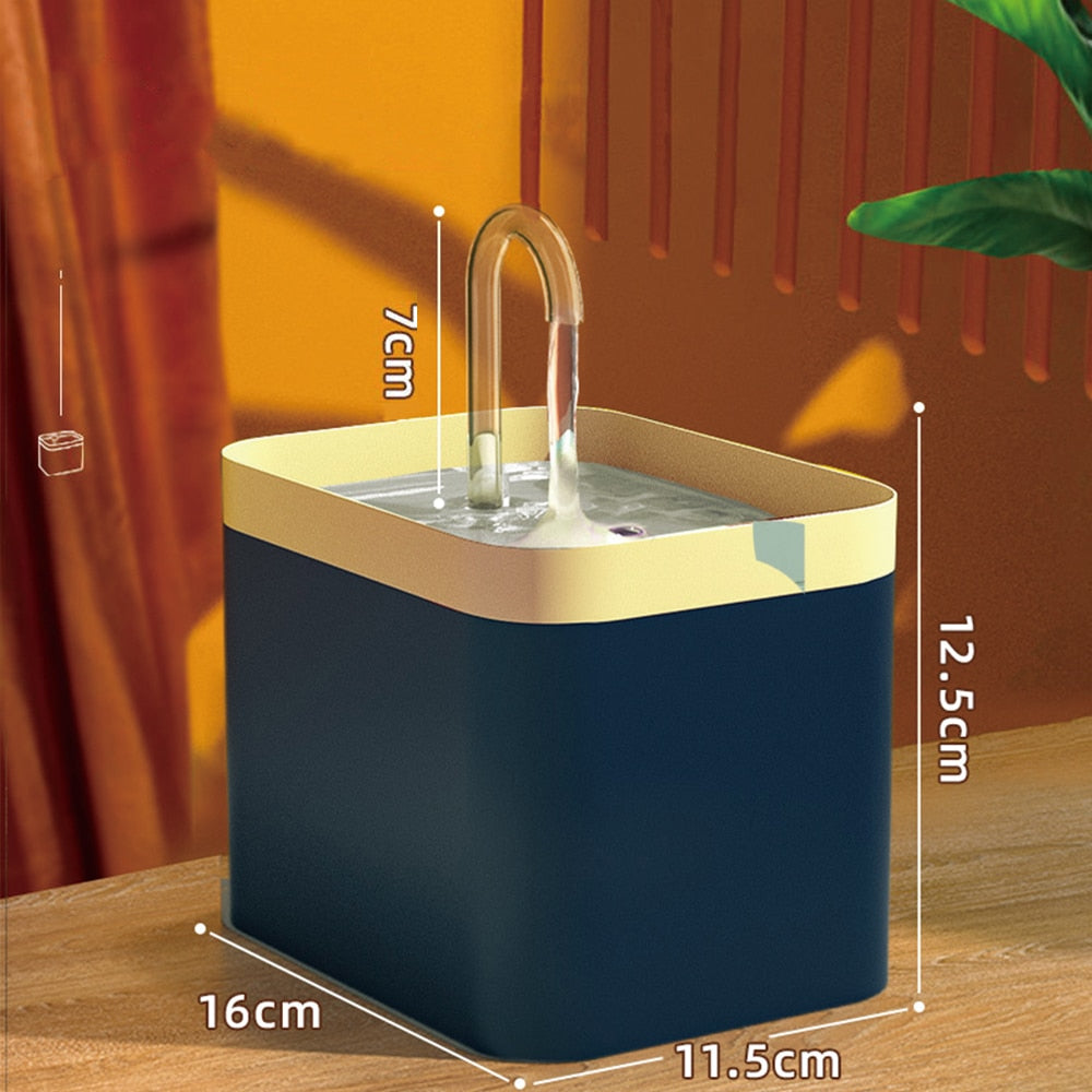 Cat Water Fountain Auto Filter And Electric - WaeW
