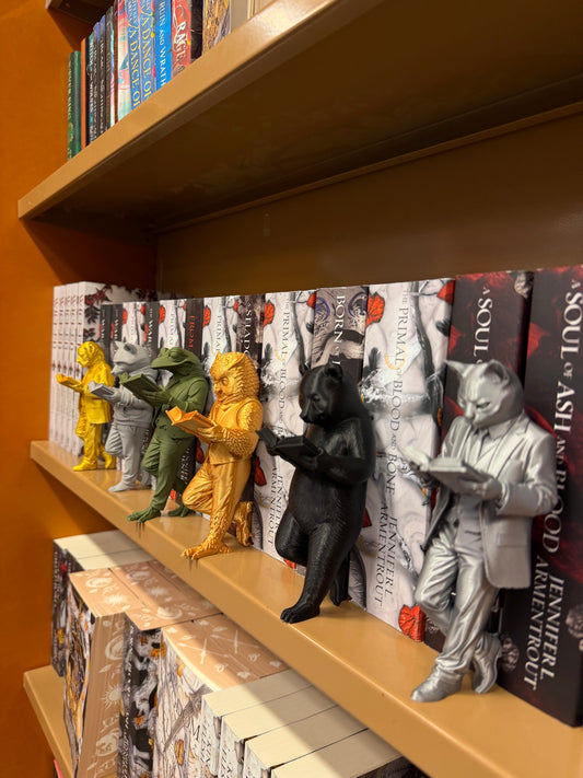 Animal Reader Bookend Collection