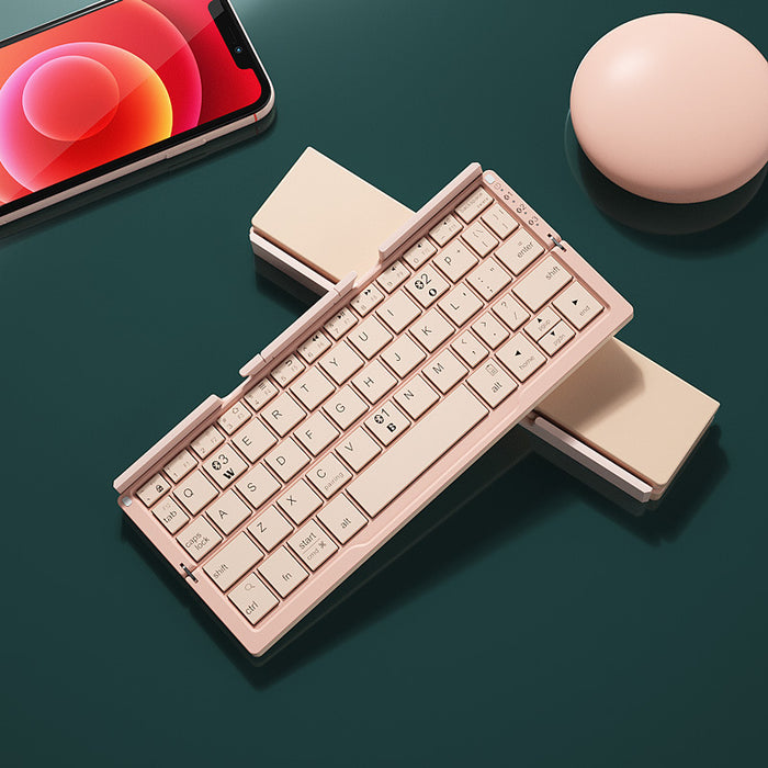 Mini Folding Bluetooth Keyboard Wireless