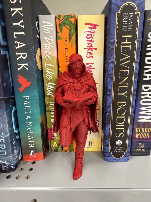 Wizard Reader Bookshelf Decor