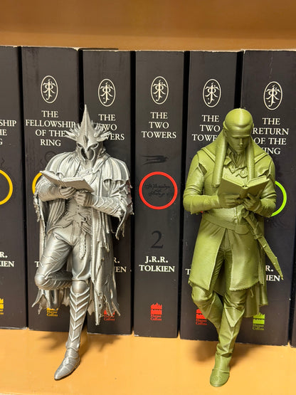 Gandalf, Legolas, Witch King, Nazgul Bookend Book Holder