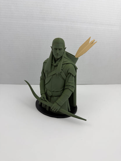 Legolas Pen Holder – Elf Archer Desk Organizer – Fantasy Arrow Quiver Pencil Holder – 3D Printed Desk Decor – Unique Fantasy Gift