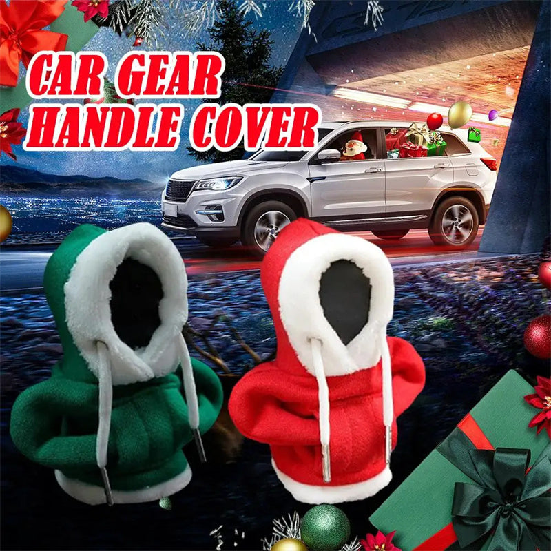 Christmas Hoodie Car Gearshift Cover