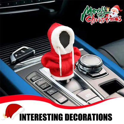 Christmas Hoodie Car Gearshift Cover