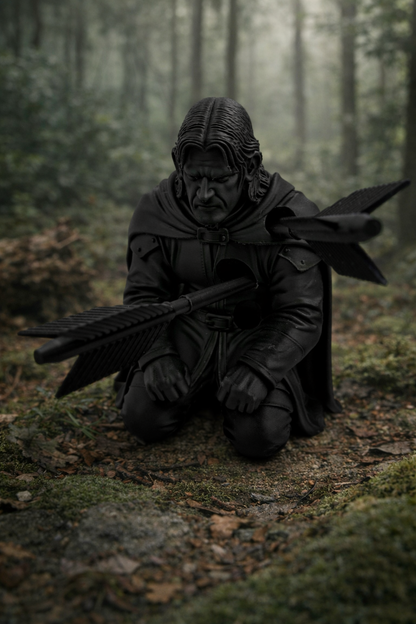 Boromir Pen Holder – Lord Of the Ring Fallen Warrior Desk Organizer
