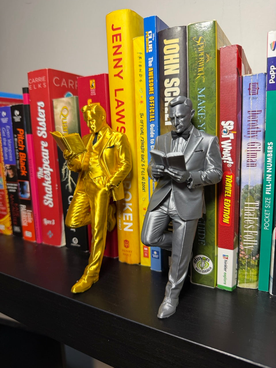 Secret Agent Reading Bookend – Book Lovers & Collectors