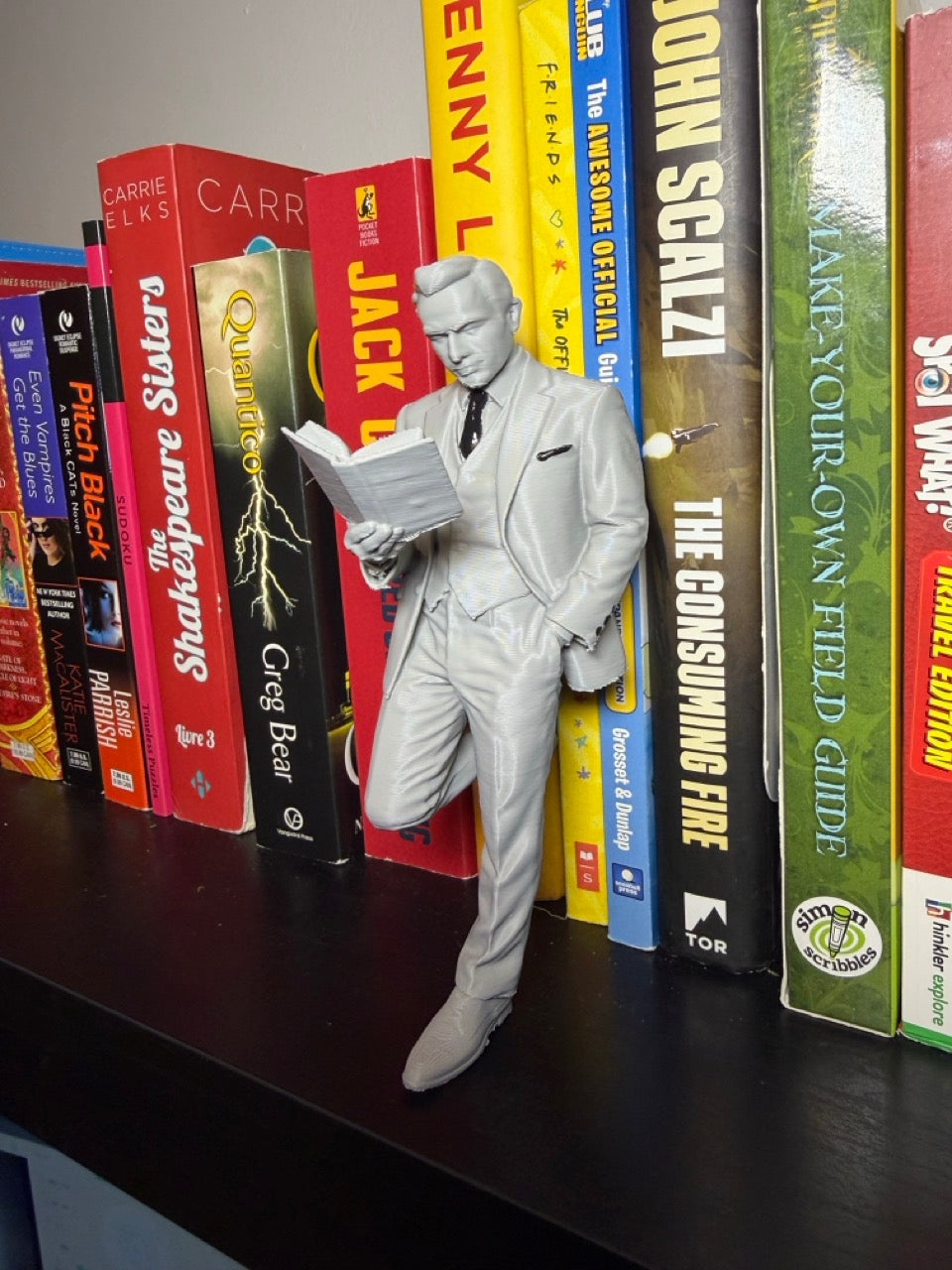 Secret Agent Reading Bookend – Book Lovers & Collectors