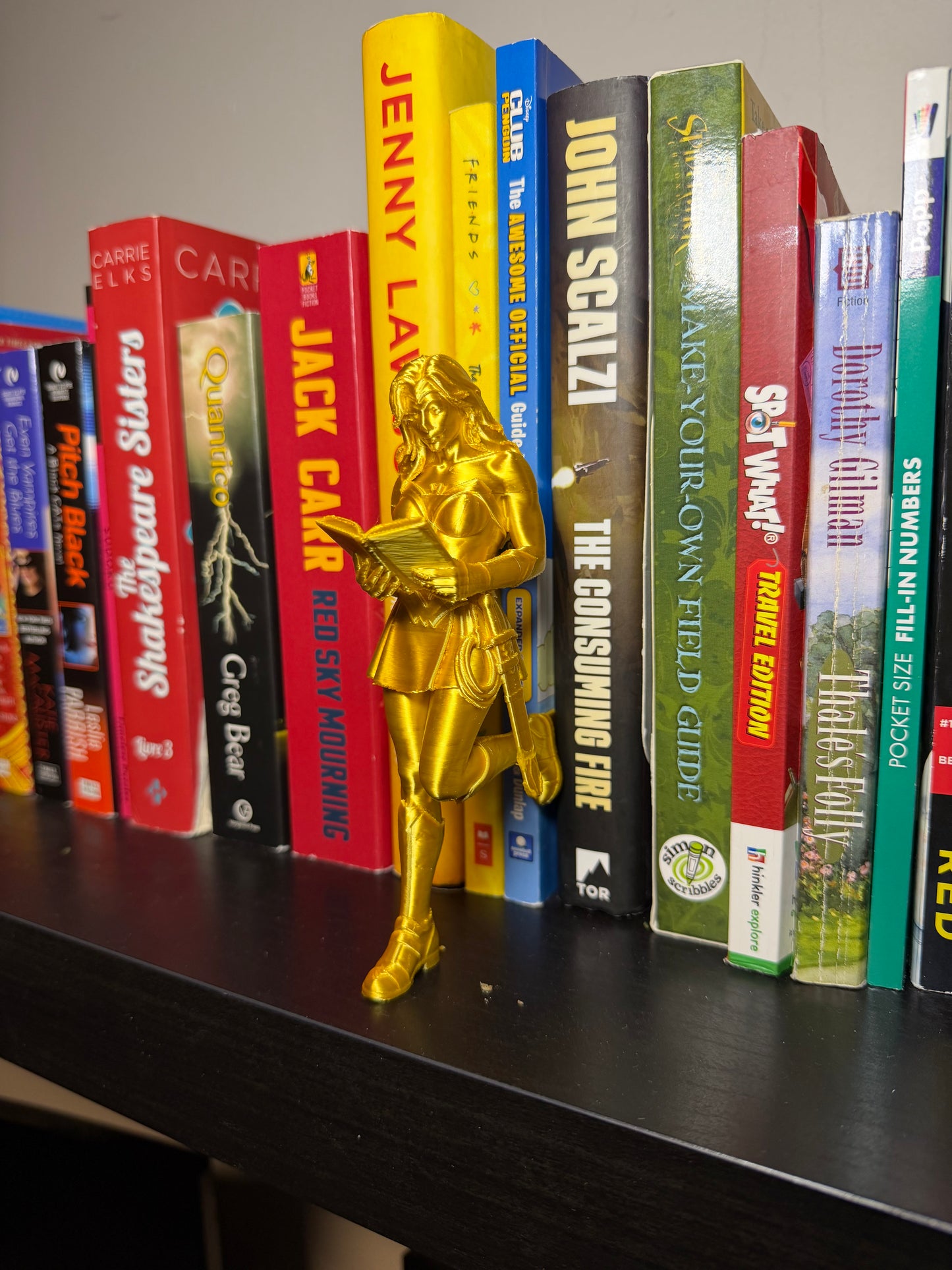 Super Steel Man, Bat Dark Knight Bookend – Vigilante Inspired Bookshelf Decor