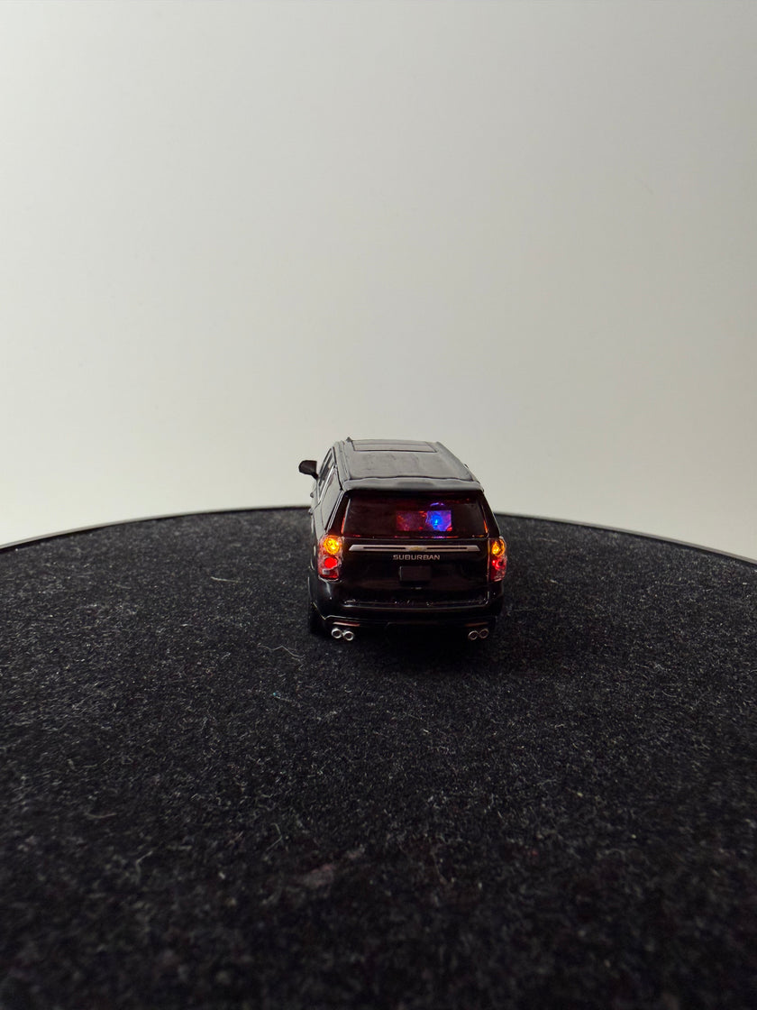 1:64 Scale LED Lighted SUV Model – Remote Controlled Lights – Custom Diecast Display Car