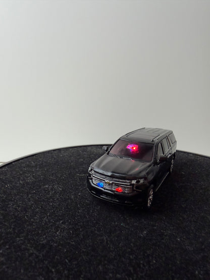 1:64 Scale LED Lighted SUV Model – Remote Controlled Lights – Custom Diecast Display Car