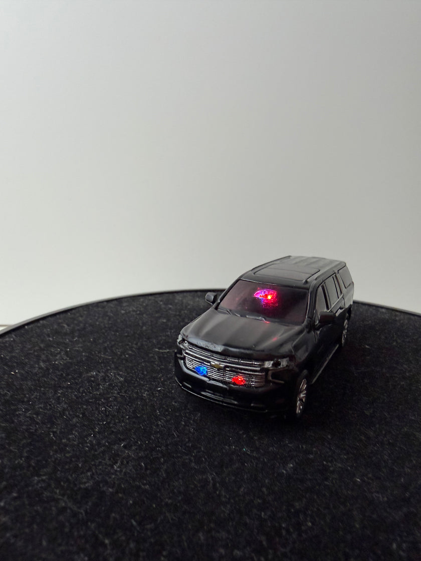 1:64 Scale LED Lighted SUV Model – Remote Controlled Lights – Custom Diecast Display Car