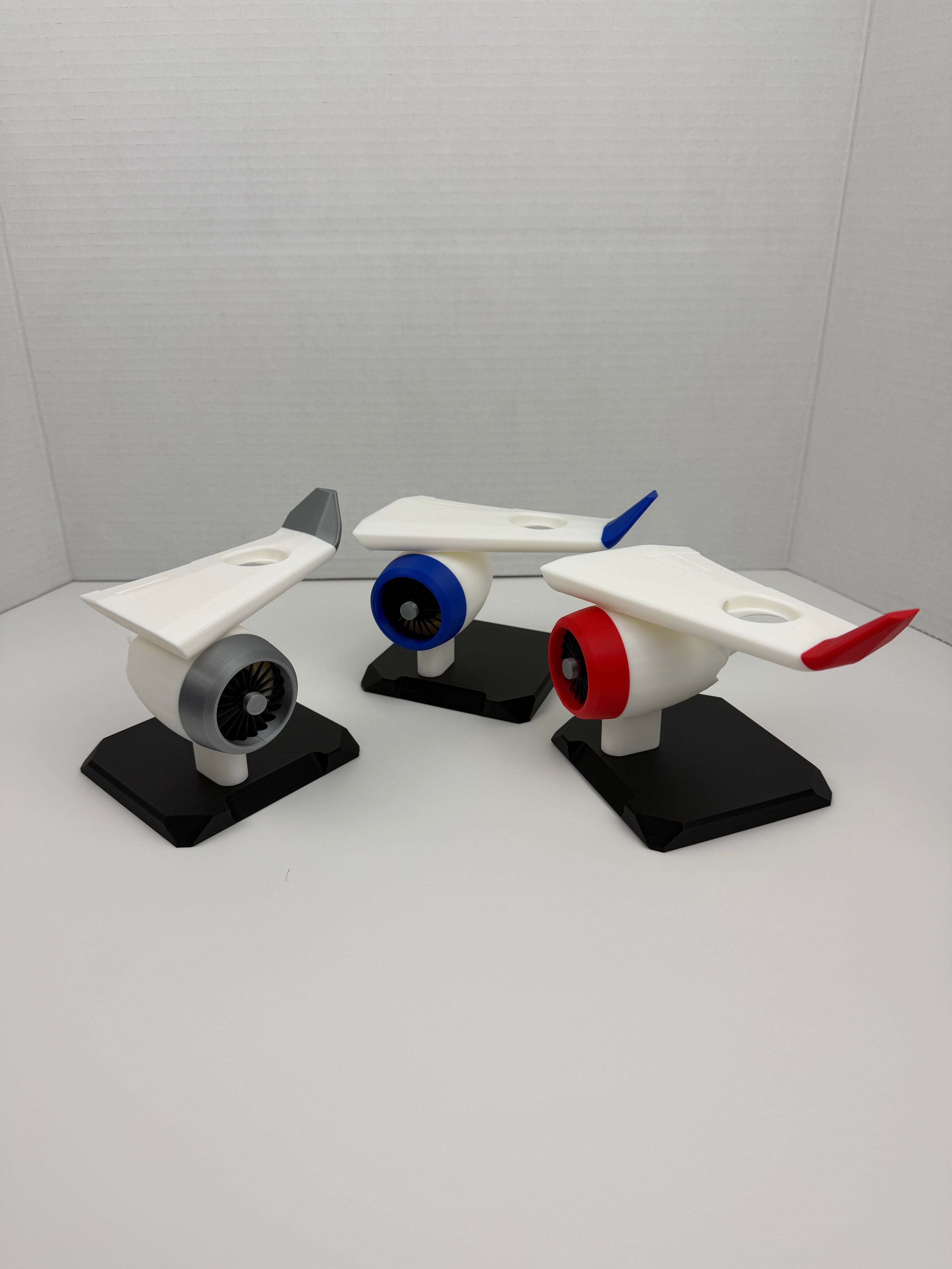 Apple Watch Stand Charger Dock | Airplane Jet Engine Wing Design | Aviation Gift for Pilots, Travelers & Apple Watch Users