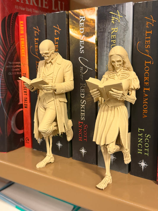 Skeleton Reader Book Holder