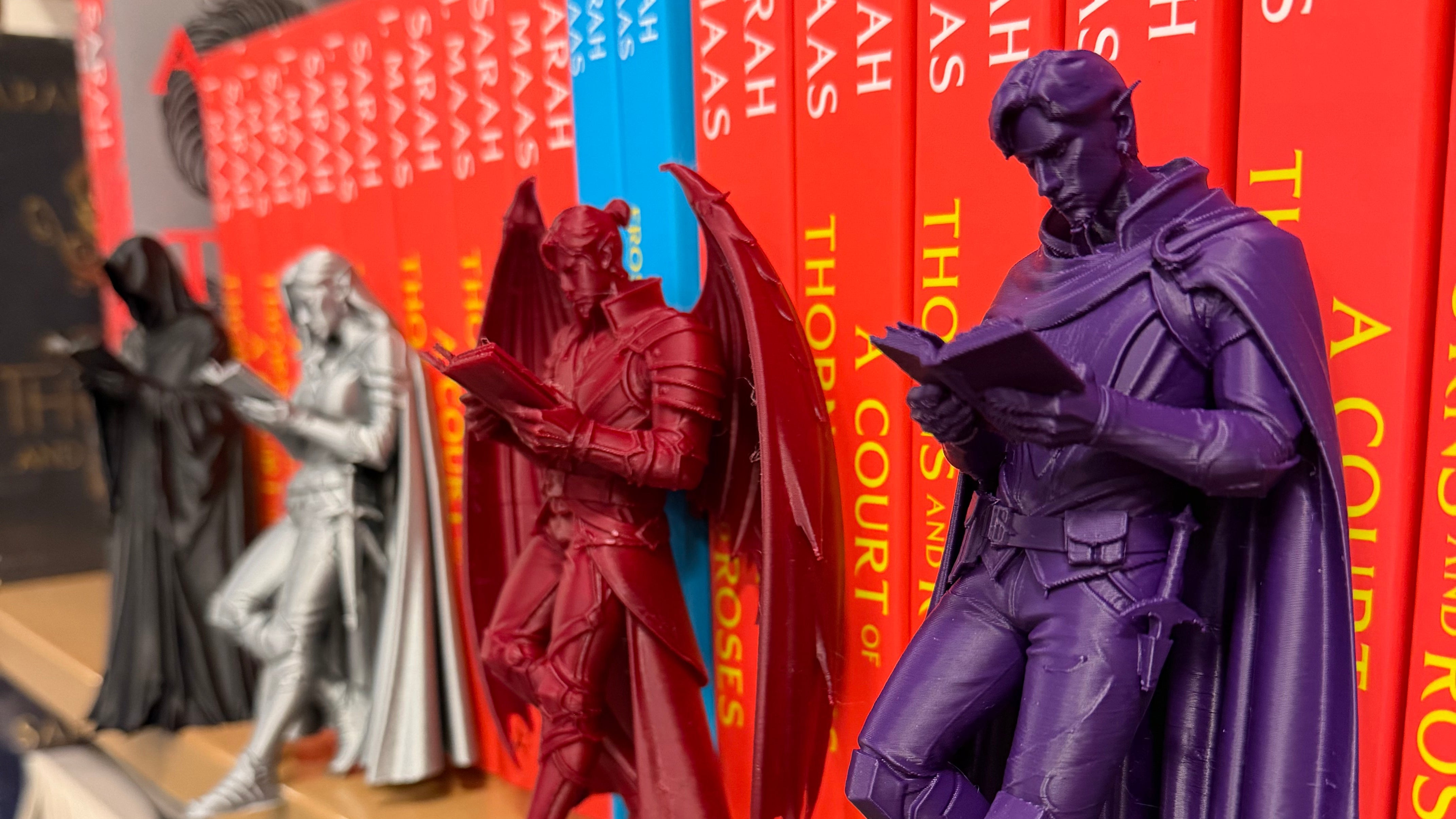 Acotar Character Bookends - Book Holder, Night Court Shelf Decor – Waew ...
