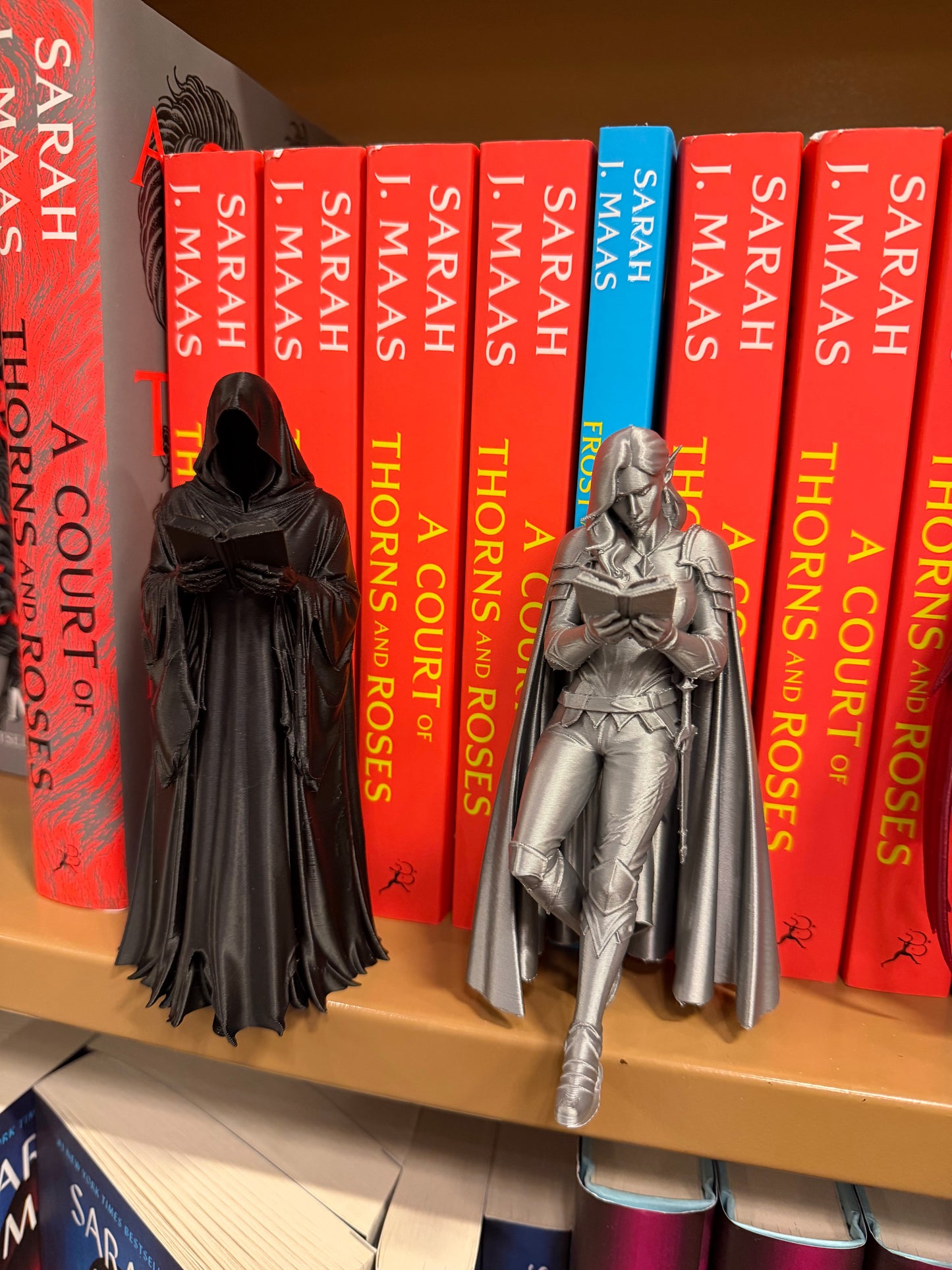 Acotar Character Bookends - Book Holder, Night Court Shelf Decor