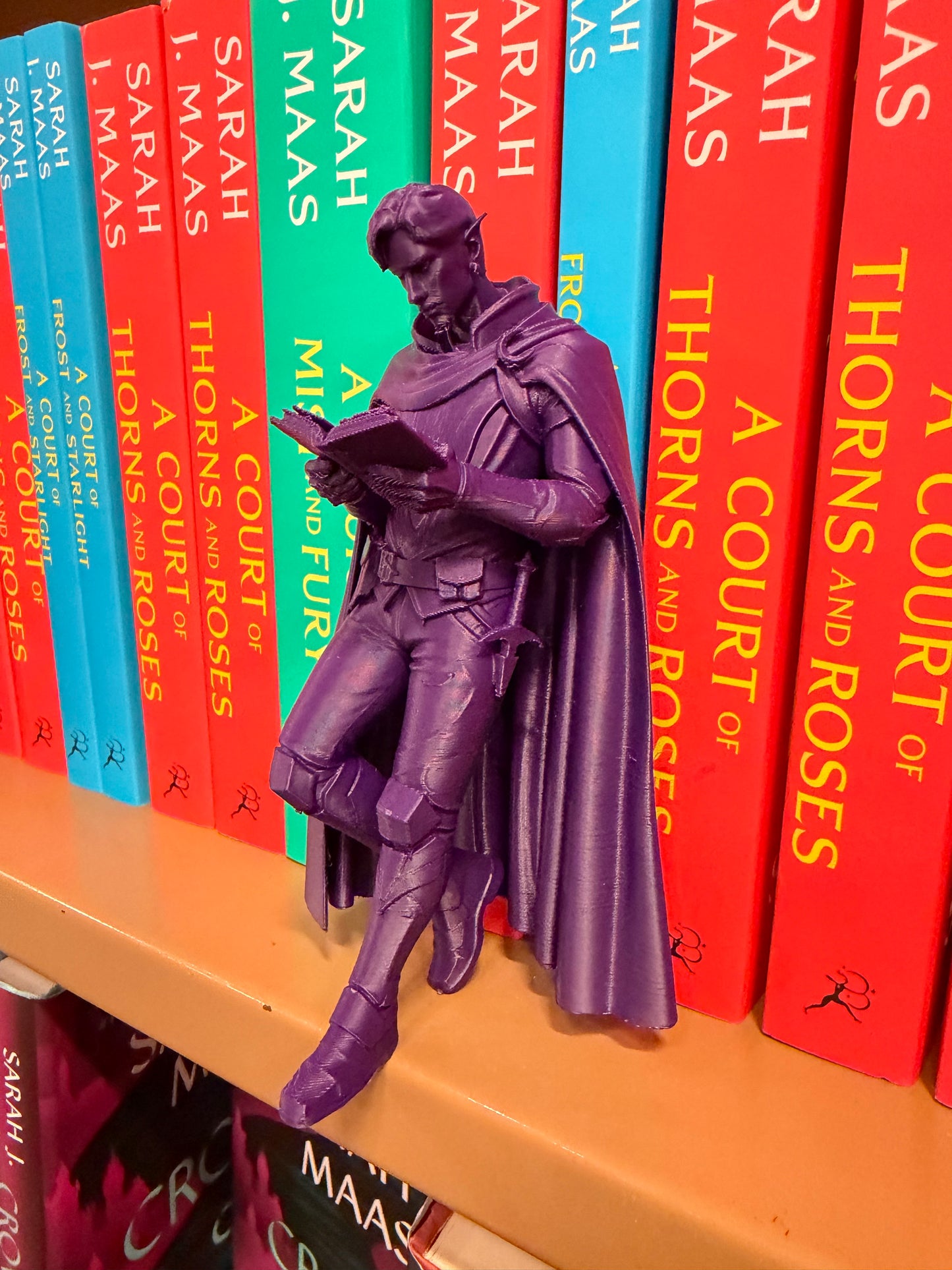 Acotar Character Bookends - Book Holder, Night Court Shelf Decor