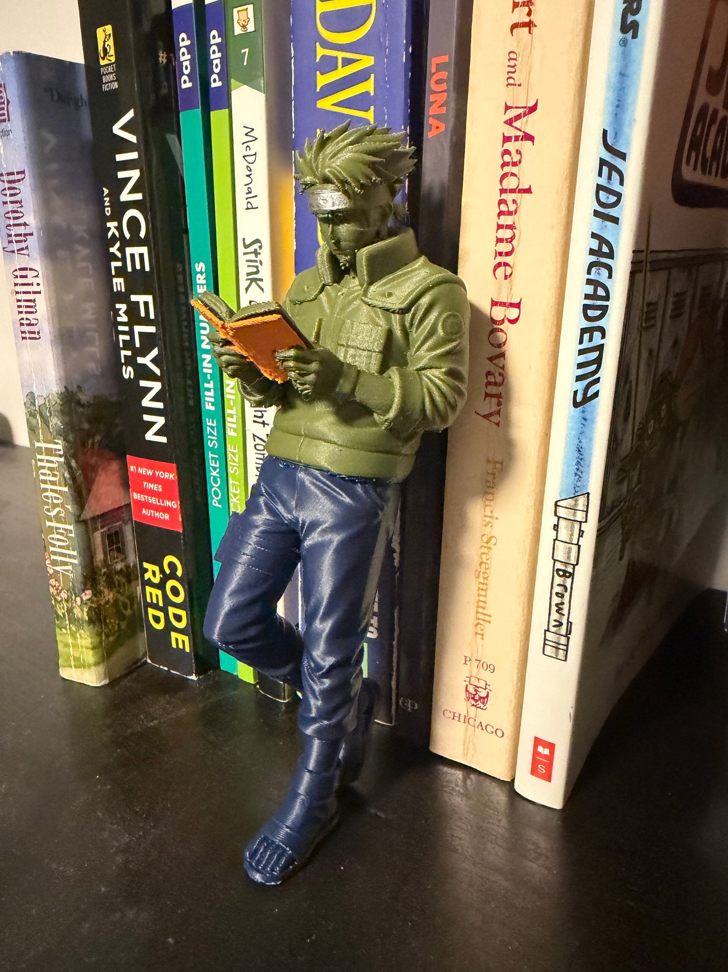 Masked Anime Ninja Bookend