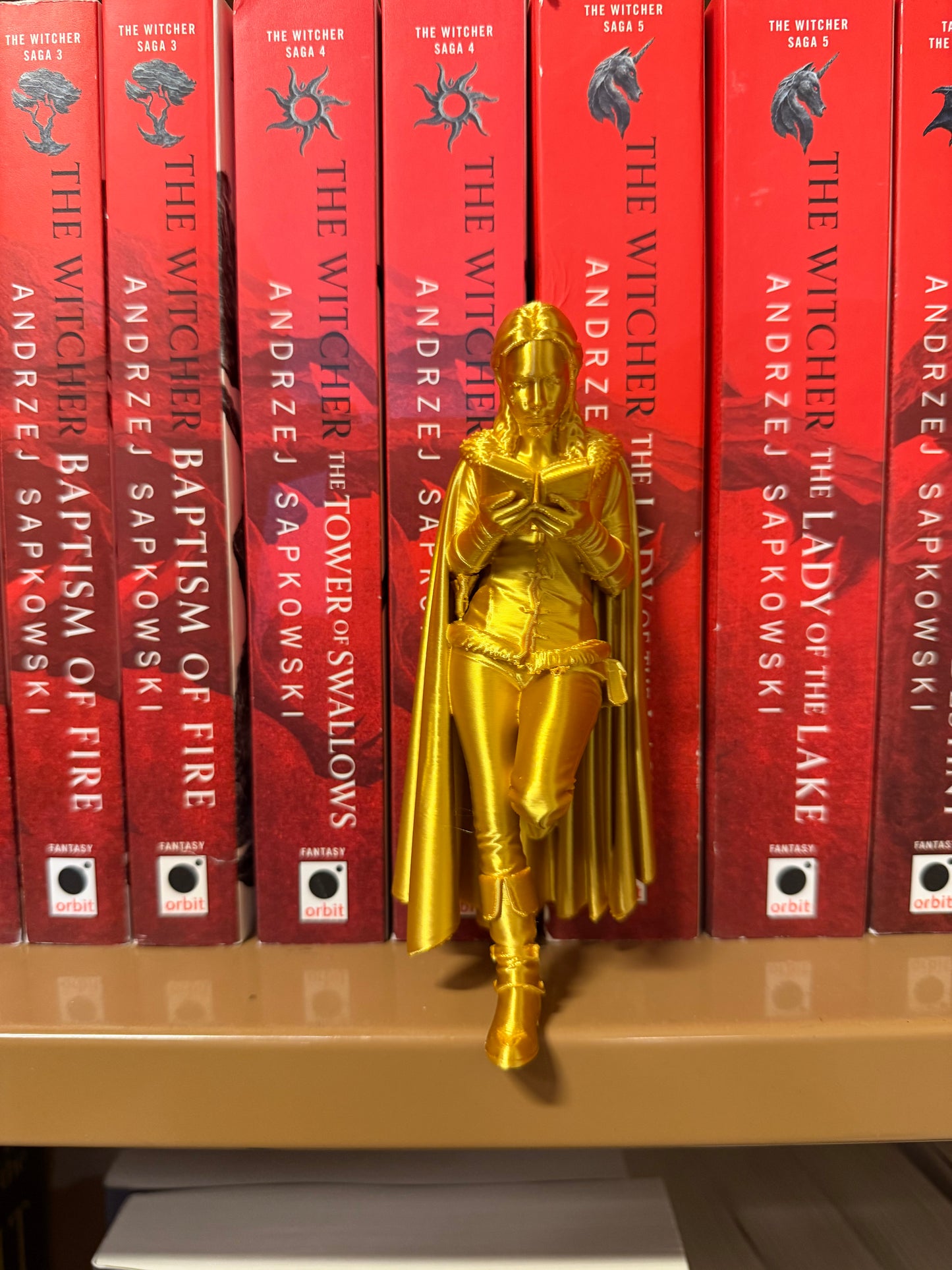 Dark Monster Hunter Bookend Set