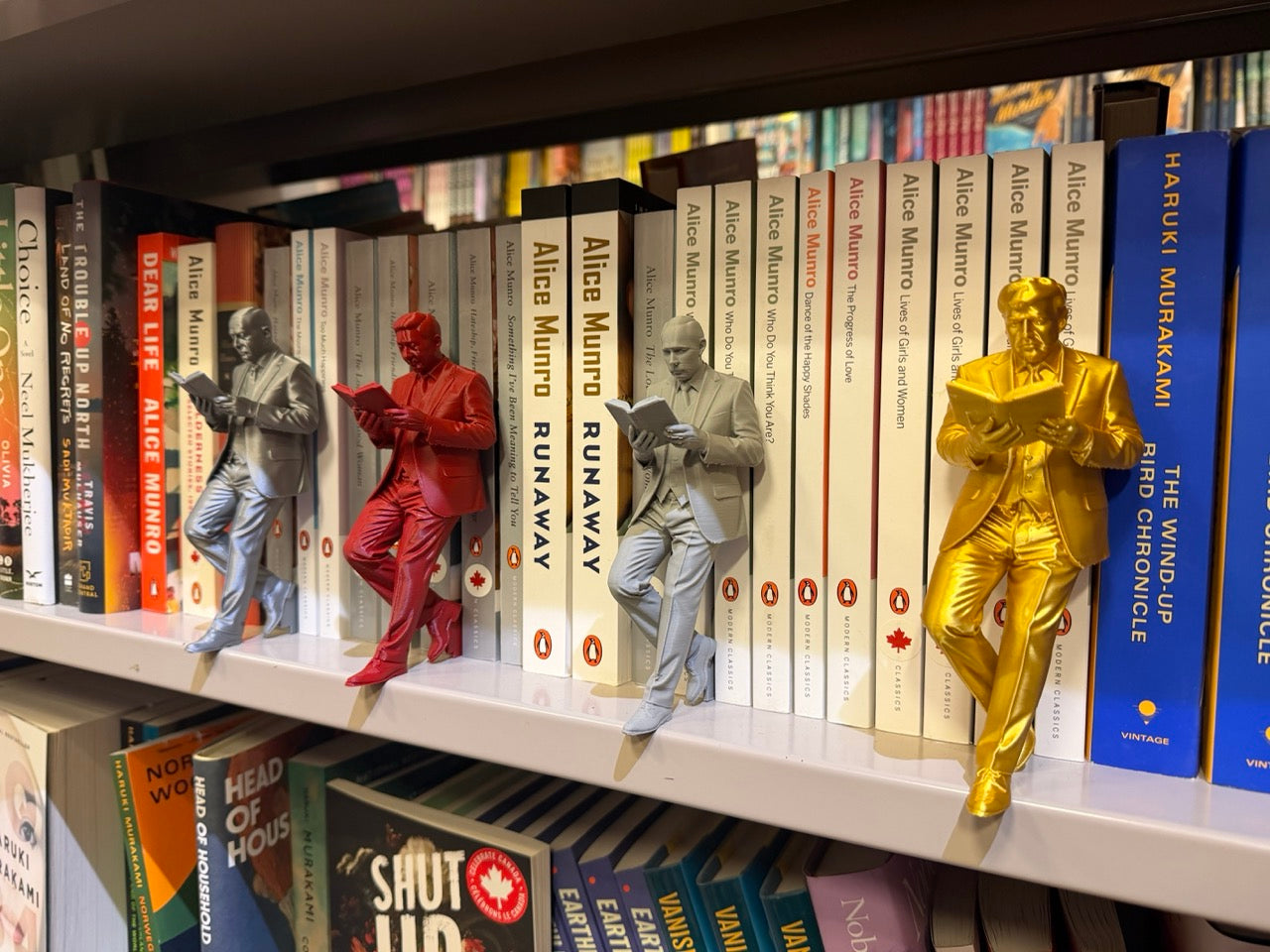 World Leader Bookend Set - Gift for Book Lovers