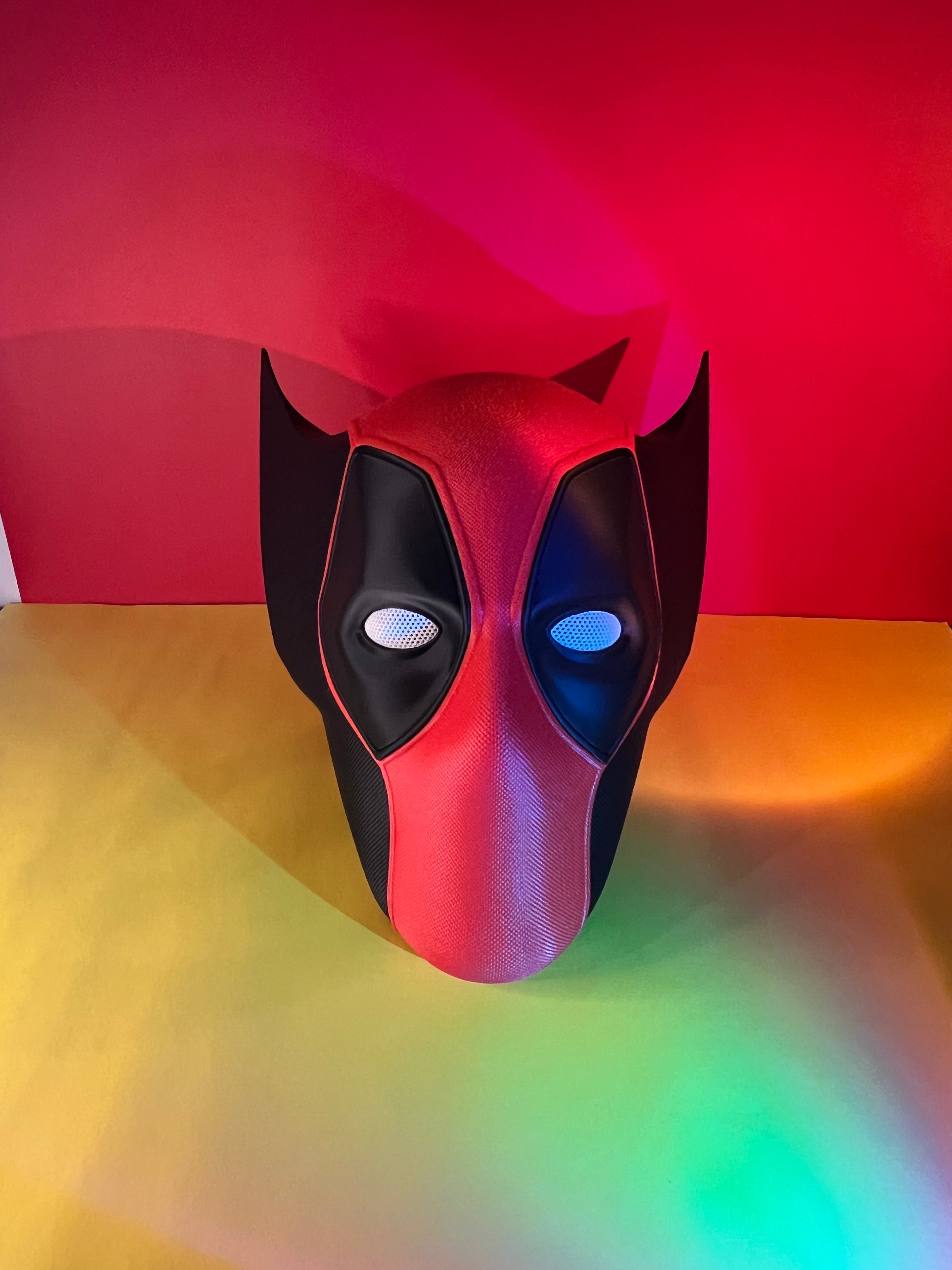 Poolverine Mask With Magnet 3D Printed Deadpool & Wolverine Mask