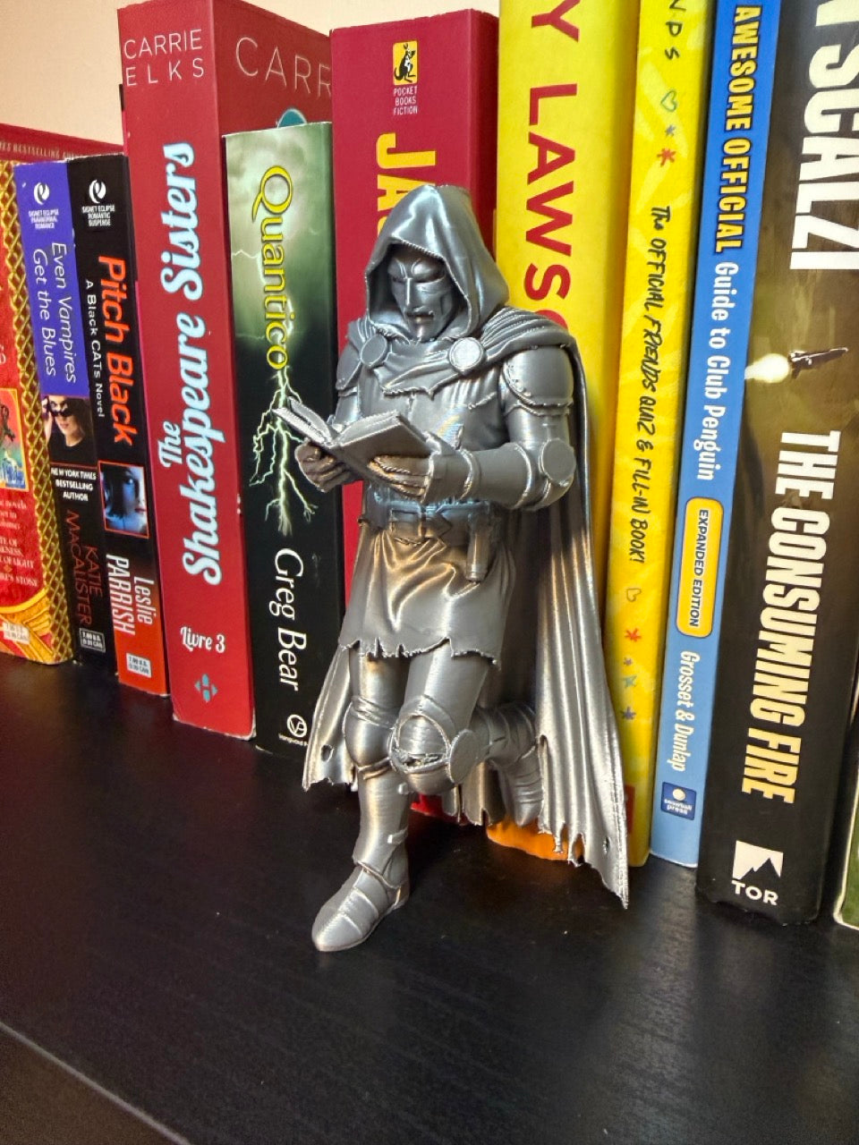 Fantasy Villain Bookend Set Loki, Thor, Doom