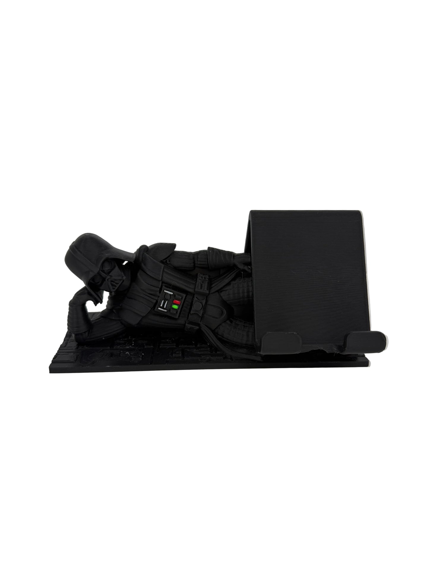 Dark Space Lord Phone Holder – Sci-Fi Inspired 3D Printed Desk Stand for Smartphones
