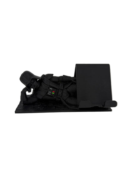 Dark Space Lord Phone Holder – Sci-Fi Inspired 3D Printed Desk Stand for Smartphones