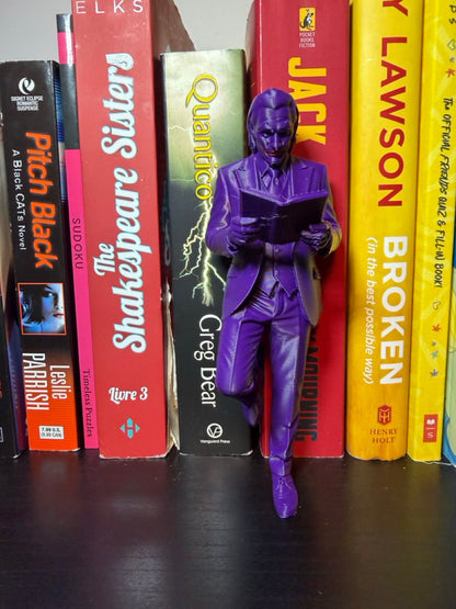 Super Steel Man, Bat Dark Knight Bookend – Vigilante Inspired Bookshelf Decor