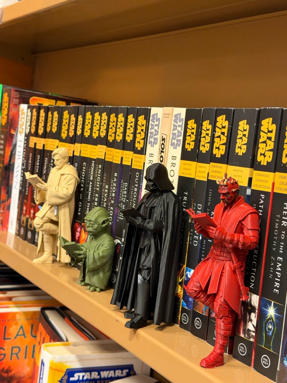 Star Warriors Inspired Bookend Set
