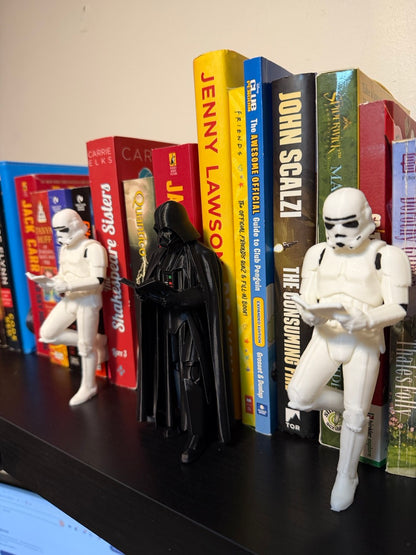Star Warriors Inspired Bookend Set