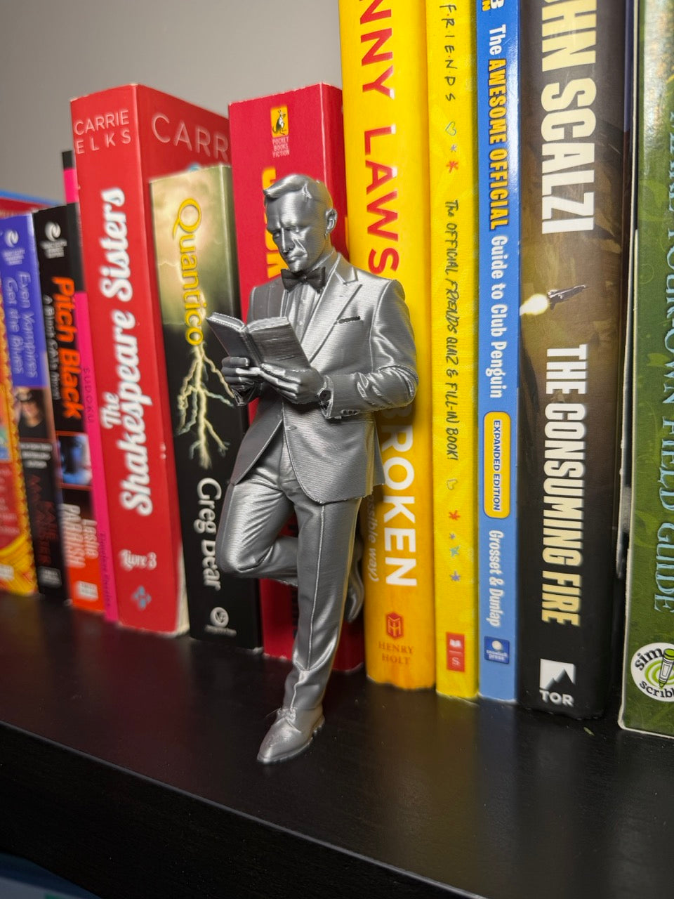 Secret Agent Reading Bookend – Book Lovers & Collectors