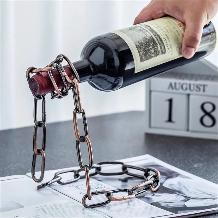 Floating Wine Bottle Holder