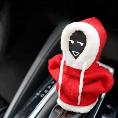 Christmas Hoodie Car Gearshift Cover