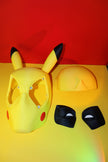 Pikapool Mask with Magnetic - Fun cosplay