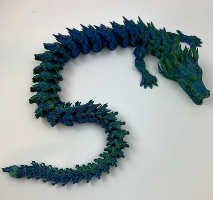 Handmade 3D Printed Dragon Toy - Fantasy Creature Collectible - Fidget Toy