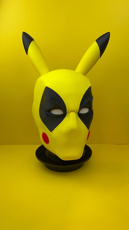 Pikapool Mask with Magnetic - Fun cosplay