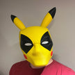 Pikapool Mask with Magnetic - Fun cosplay