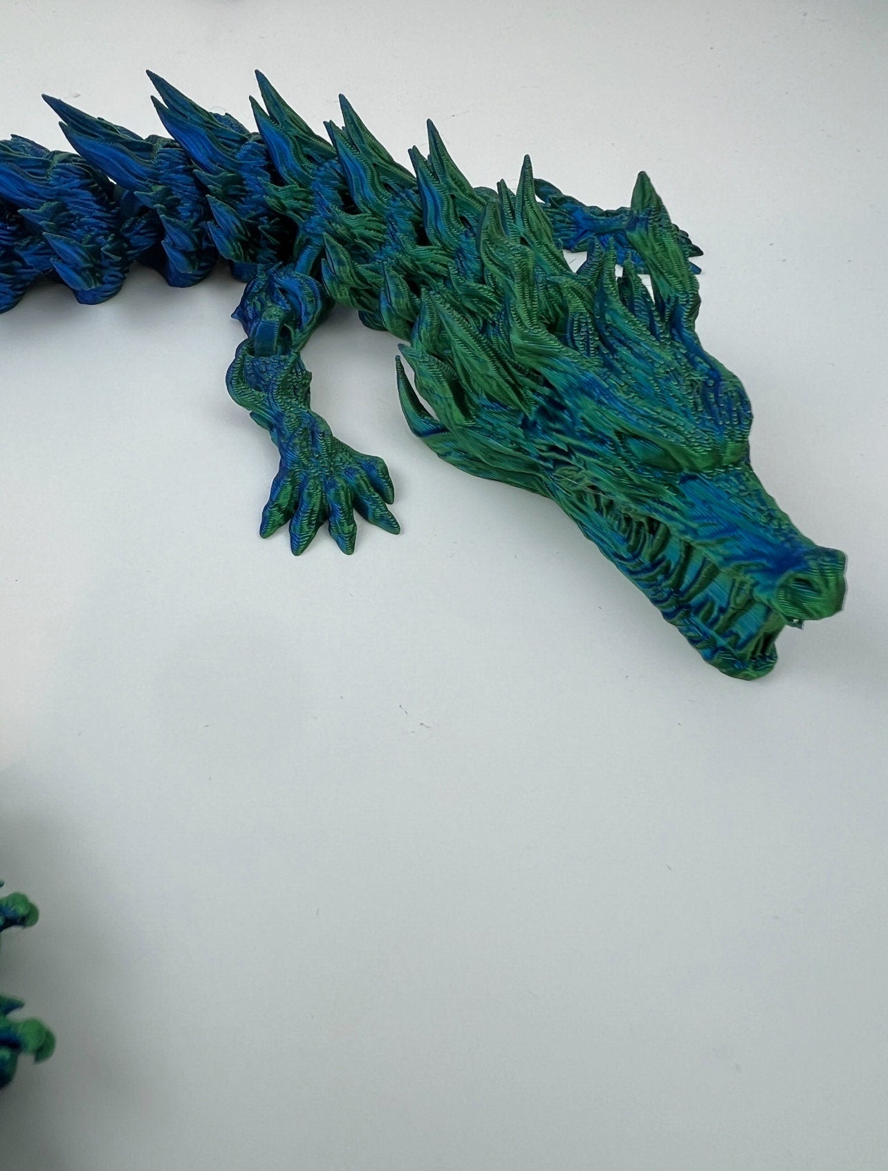 Handmade 3D Printed Dragon Toy - Fantasy Creature Collectible - Fidget Toy