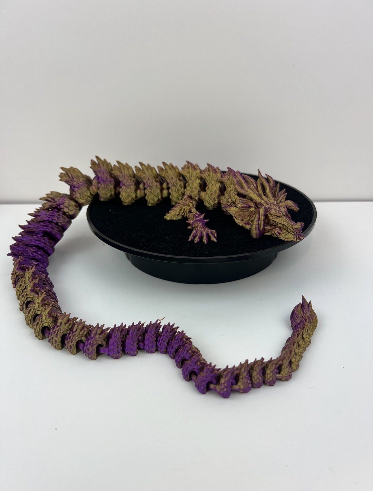 Kaido Drache - 3D-gedrucktes, bewegliches Drachenspielzeug - Fantasy-Sammlerstück - Fidget Toy