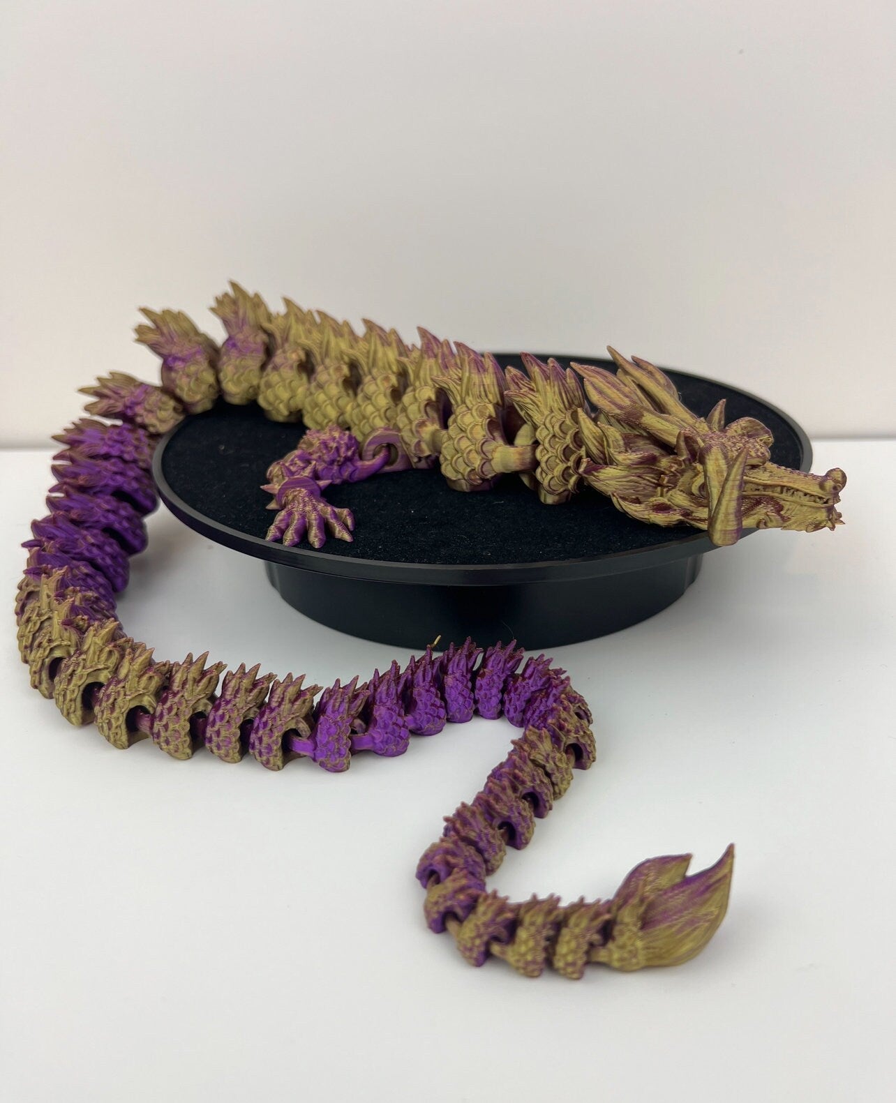Kaido Drache - 3D-gedrucktes, bewegliches Drachenspielzeug - Fantasy-Sammlerstück - Fidget Toy