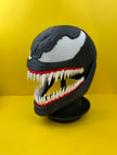 Ve-nom Mask with Moving Jaw - Full Face Cosplay Accessory - 3D printed Venm Helmet