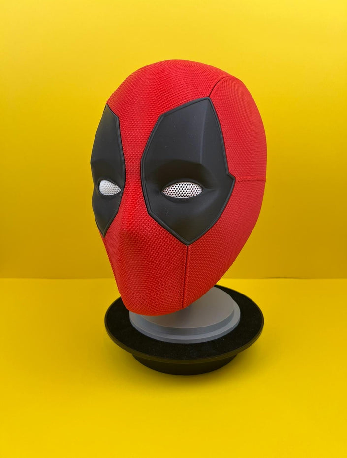 Lady De-pool Cosplay Mask – 3D Printed with Magnetic Parts – Custom Design Available – Premium Lady-pol Mask for Cosplay Fans