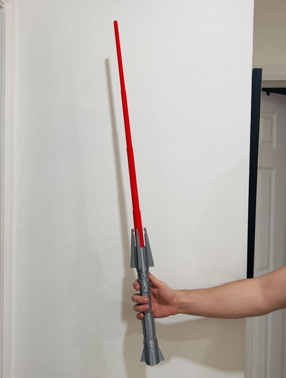3D Printed Jedi Lightsaber for Cosplay – Portable, Collapsible & Ready for Jedi Training!